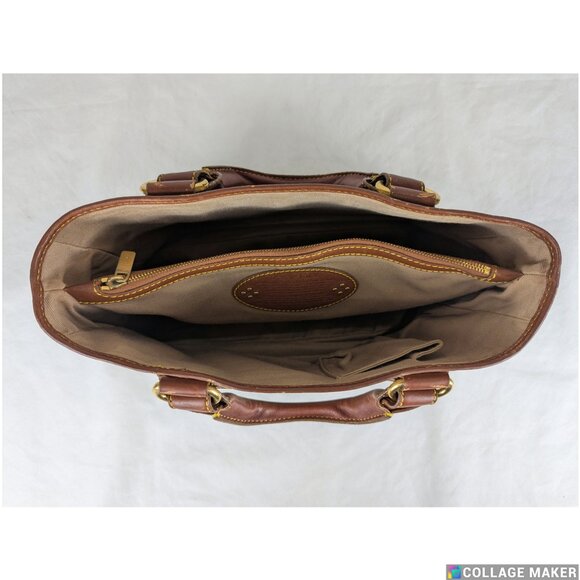 Authentic Celine Tote Bag Handbag Macadam Beige7 Vintage Based on Original Title - Picture 8 of 15